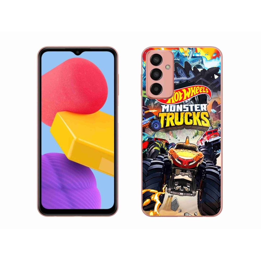 Gélový kryt mmCase na Samsung Galaxy M13 - hot wheels 2