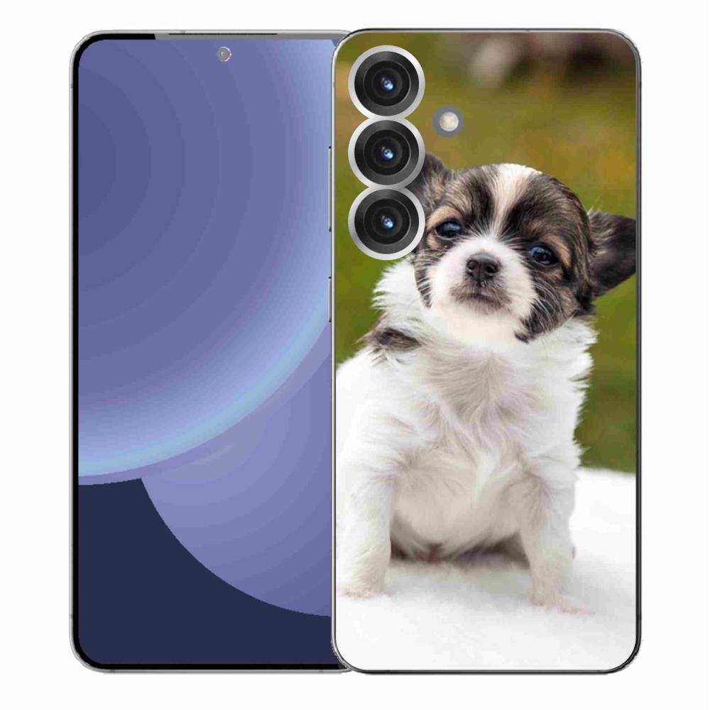 Gélový kryt mmCase na Samsung Galaxy S25+ - čivava 4