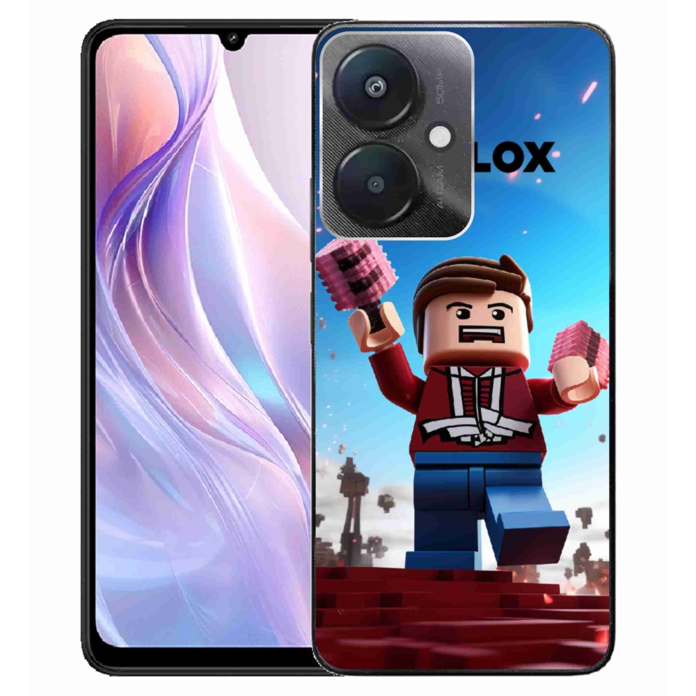 Gélový kryt mmCase na Xiaomi Redmi 13C 5G - roblox 2