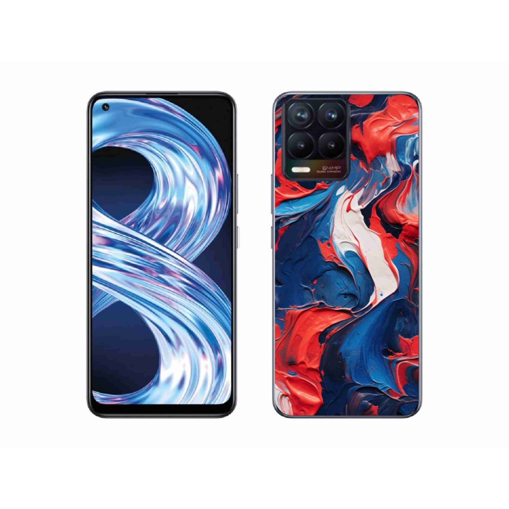 Gélový kryt mmCase na Realme 8 Pro - abstraktný motív 7