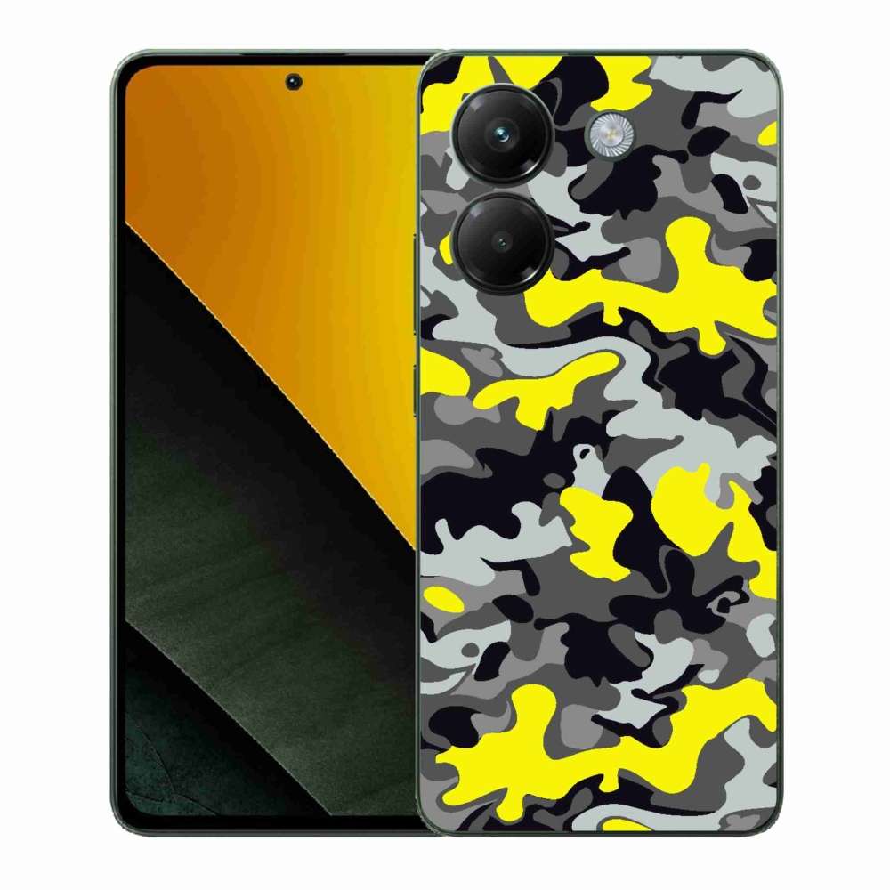 Gélový kryt mmCase na Xiaomi Poco M7 Pro 5G - maskáčový vzor 6