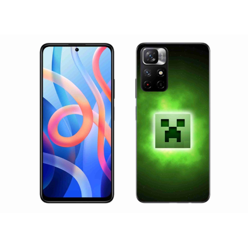 Gélový kryt mmCase na Xiaomi Redmi Note 11S 5G - minecraft