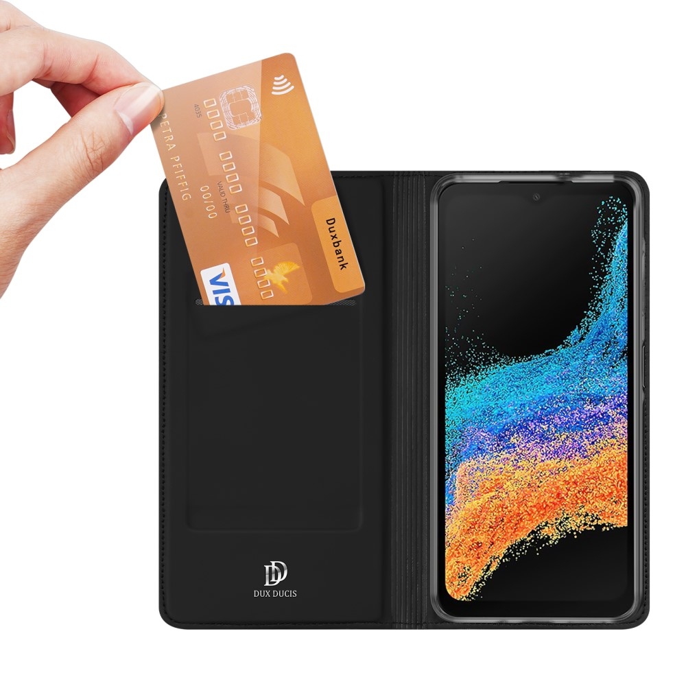 DUX knižkové púzdro na Samsung Galaxy Xcover 7 Pro - čierne