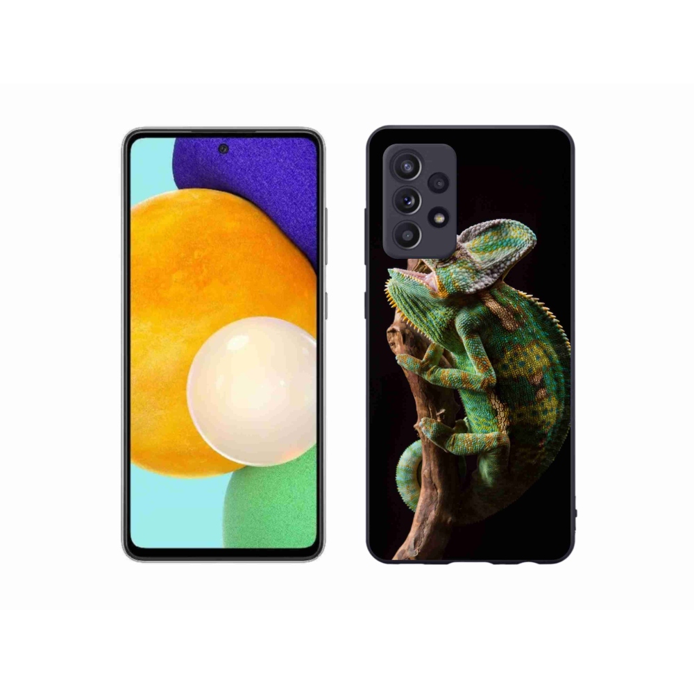 Gélový kryt mmCase na Samsung Galaxy A52/A52 5G - chameleón