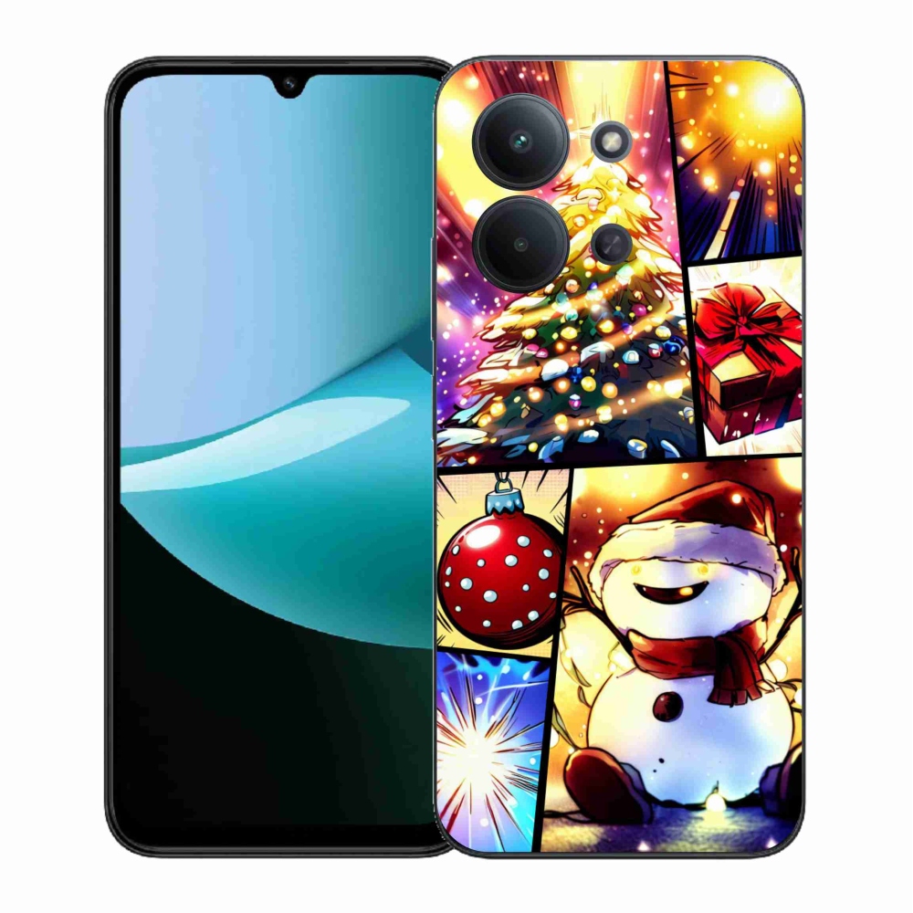 Gélový kryt mmCase na Xiaomi Redmi 15C 4G (171mm)/Poco C85 4G (171mm) - vianočné motívy 1