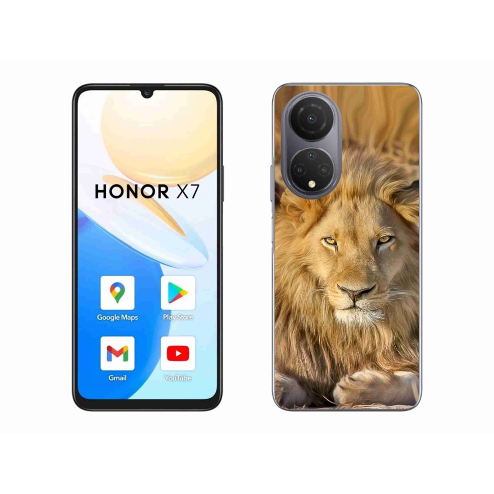 Gélový kryt mmCase na Honor X7 - lev 2