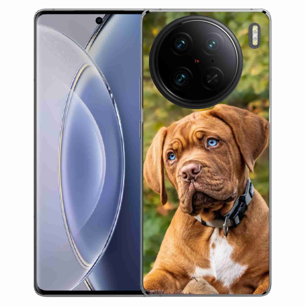 Gélový kryt mmCase na Vivo X90 Pro - šteňa