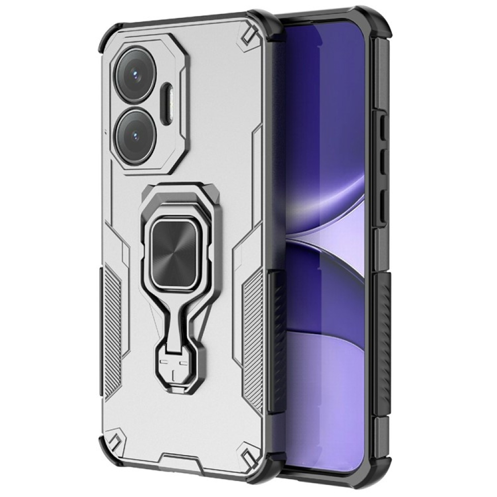 Palice odolný kryt na Xiaomi Poco F7 5G -sivý