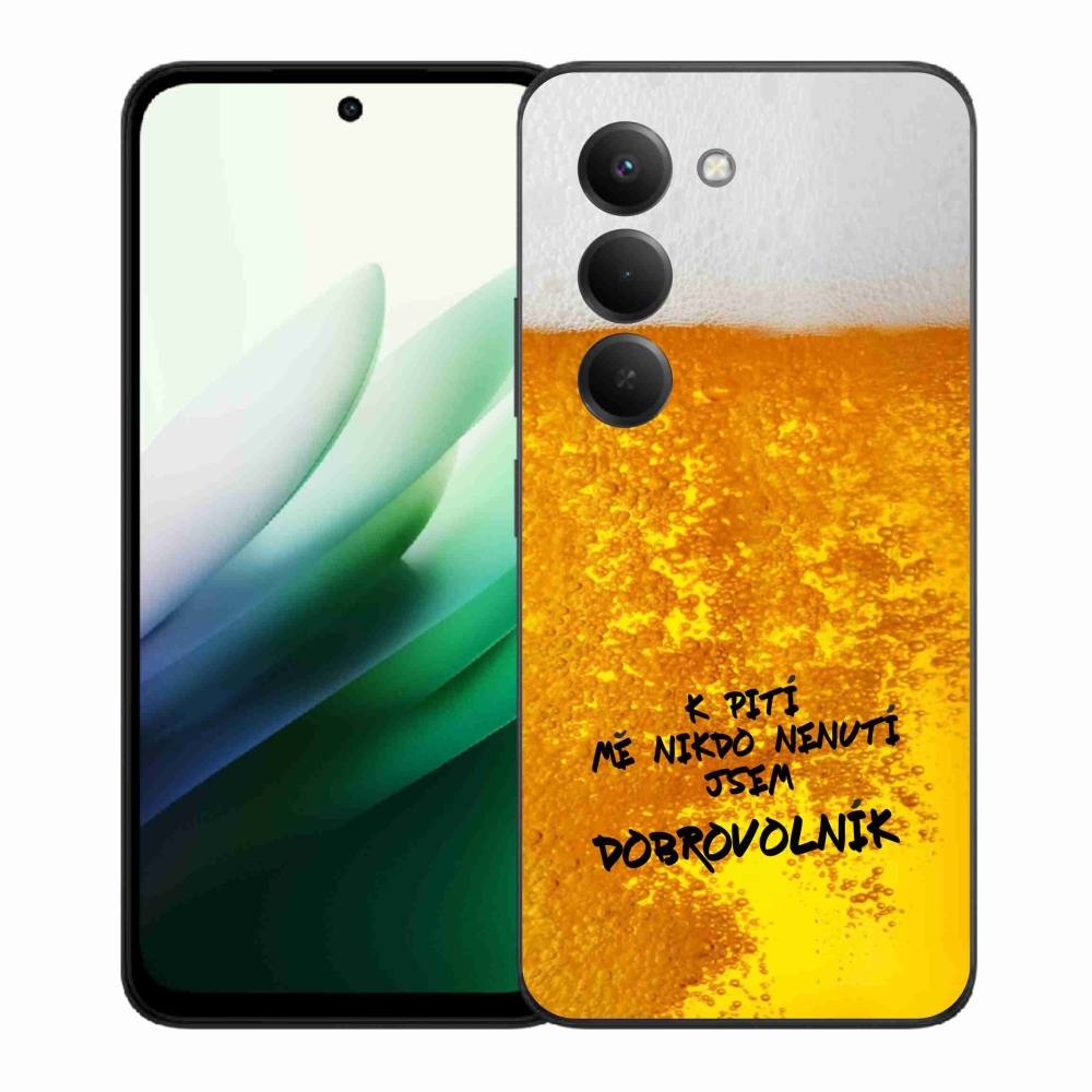 Gélový kryt mmCase na Xiaomi Redmi 15 5G (169mm) - pivný motív 4