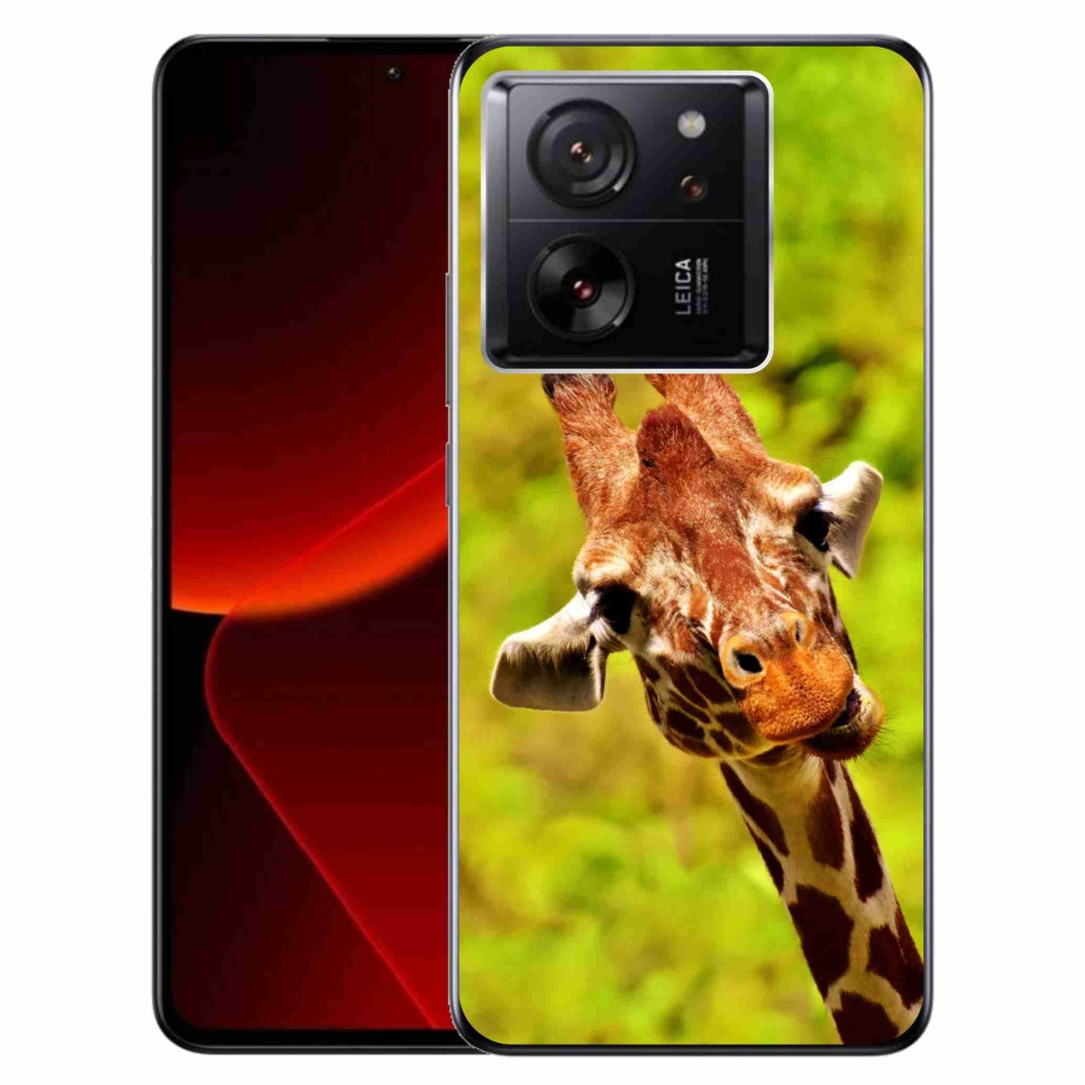 Gélový kryt mmCase na Xiaomi 13T/13T Pro - žirafa