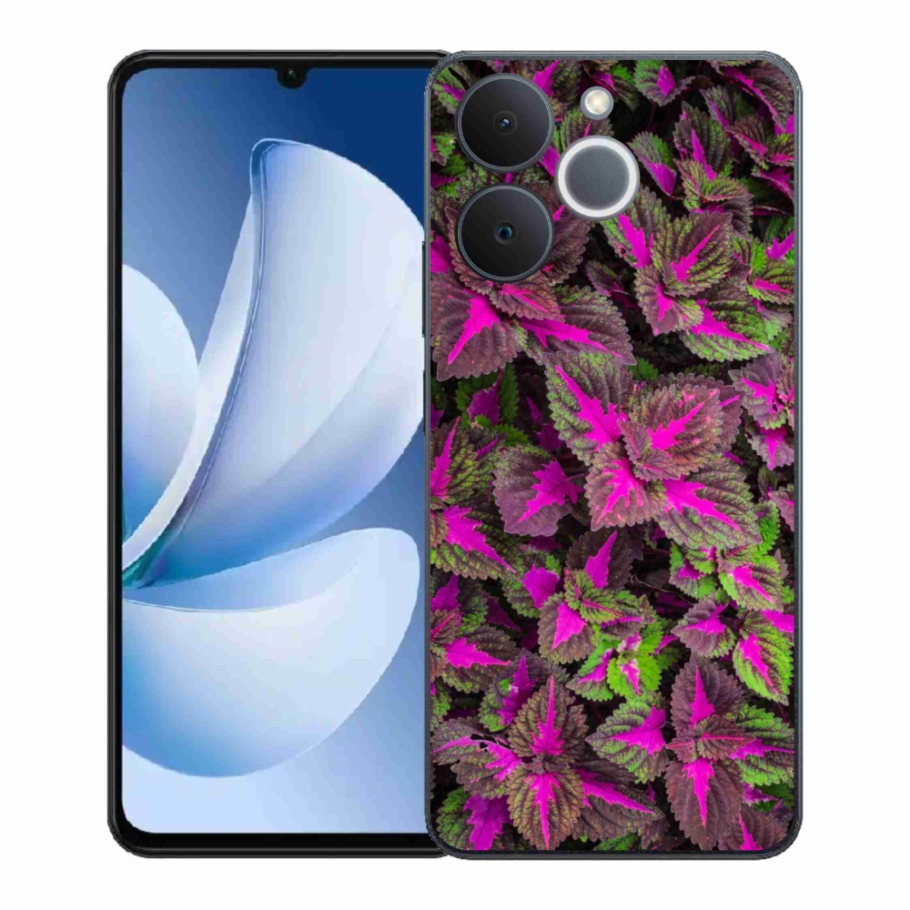 Gélový kryt mmCase na Realme Note 70T - kvety 10