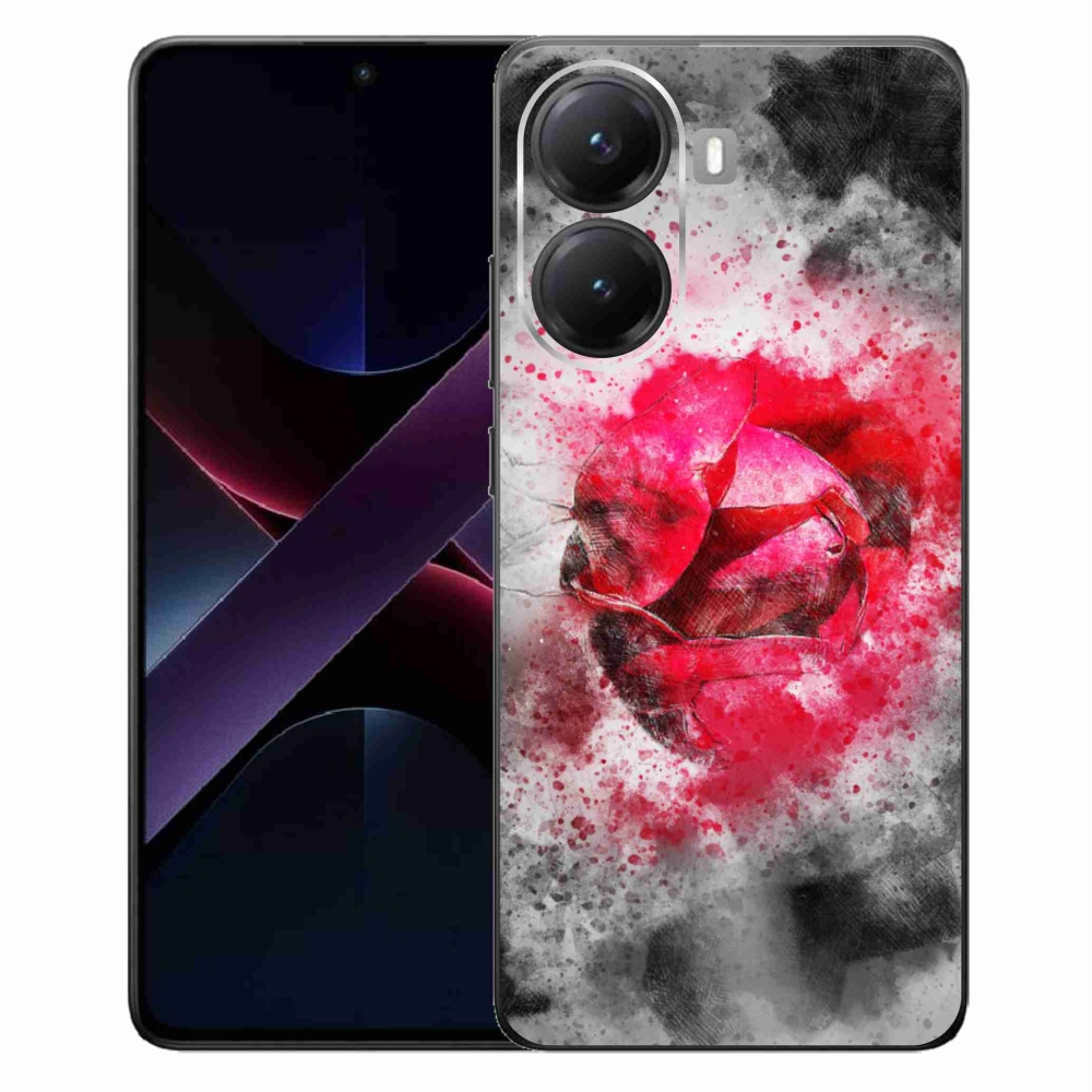Gélový kryt mmCase na Xiaomi Poco X7 Pro 5G - abstrakt 9