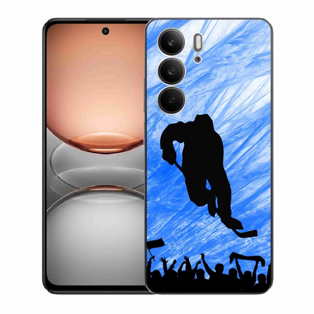 Gélový kryt mmCase na Realme C75 - hokejový hráč