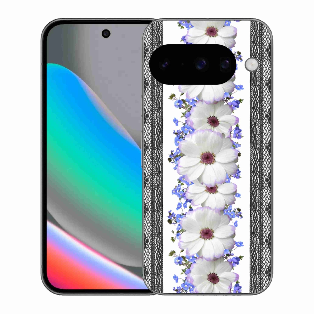 Gélový kryt mmCase na Google Pixel 10 - kvety 8