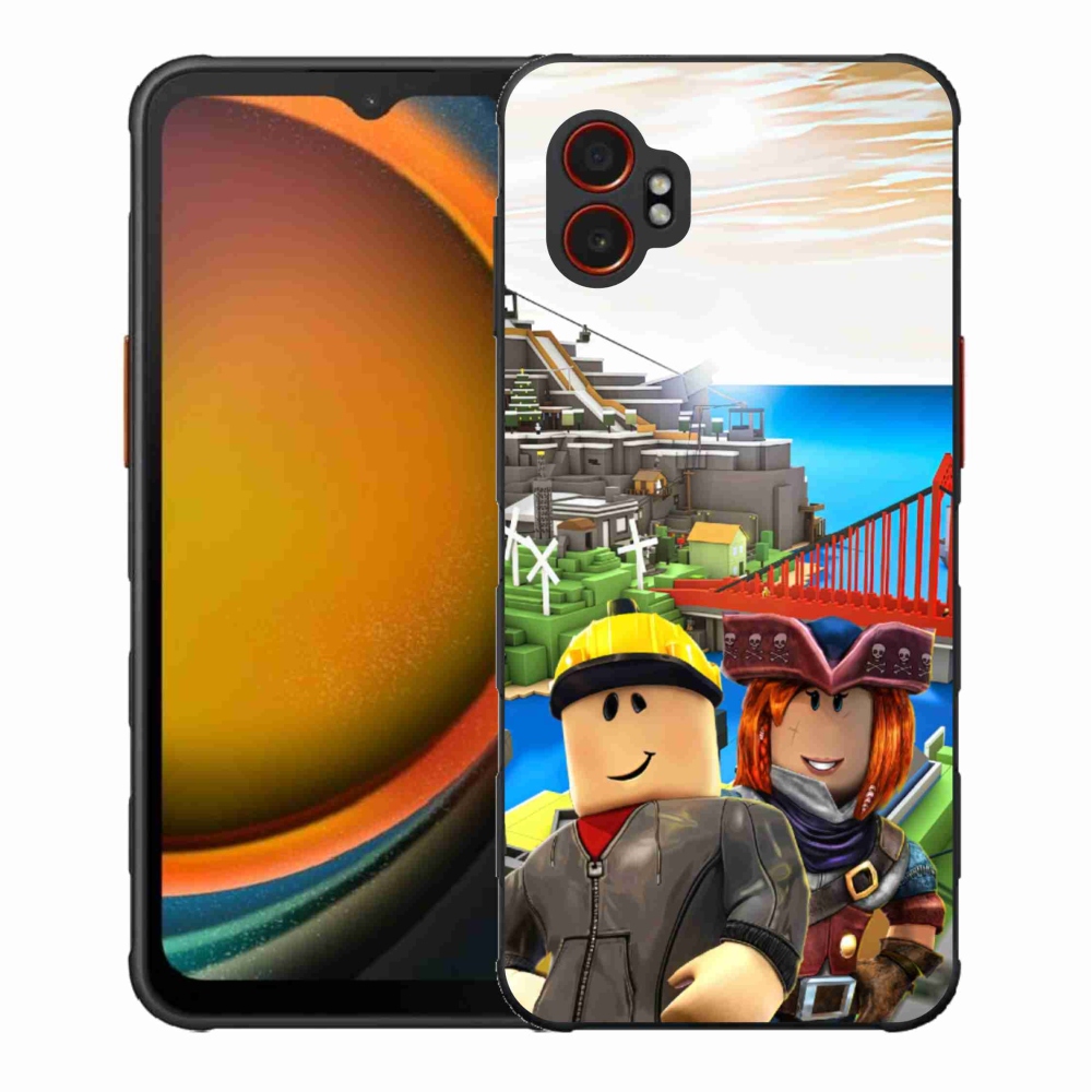 Gélový kryt mmCase na Samsung Galaxy Xcover 7 Pro - roblox 1