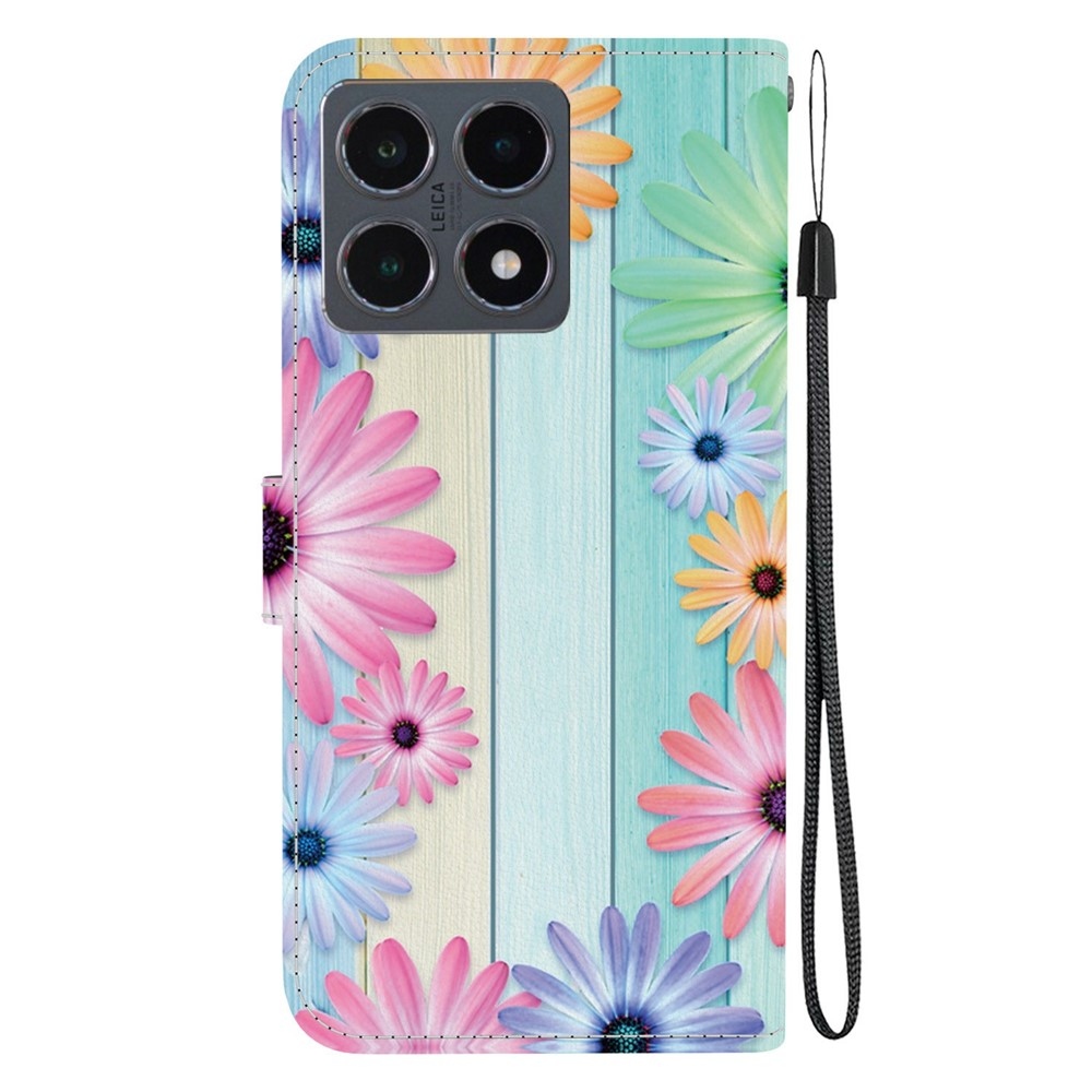 Versatile knižkové púzdro na Xiaomi 15T - farebné gerbery