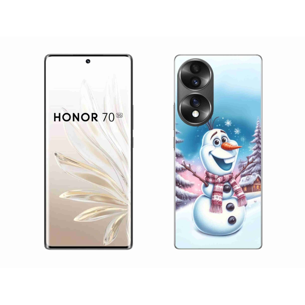 Gélový kryt mmCase na Honor 70 - ľadové kráľovstvo