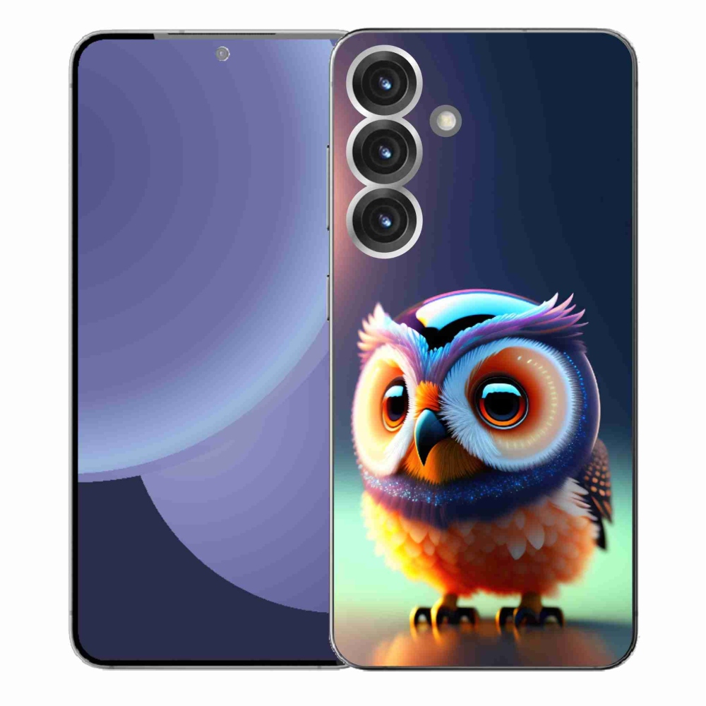 Gélový kryt mmCase na Samsung Galaxy S25+ - sovička