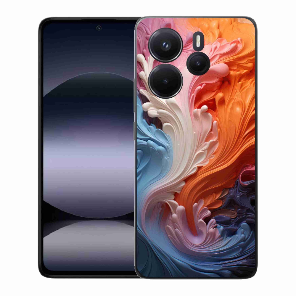 Gélový kryt mmCase na Xiaomi Redmi Note 14 - abstraktný motív 8