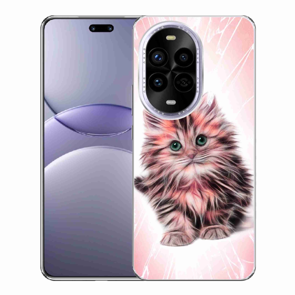Gélový kryt mmCase na Huawei Nova 13 Pro 5G - roztomilé mačiatko