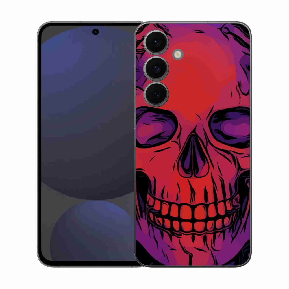 Gélový kryt mmCase na Samsung Galaxy S25 FE - lebka