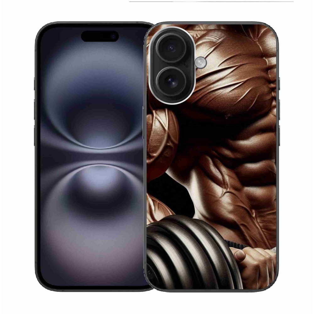 Gélový kryt mmCase na iPhone 16 - posilňovanie 4