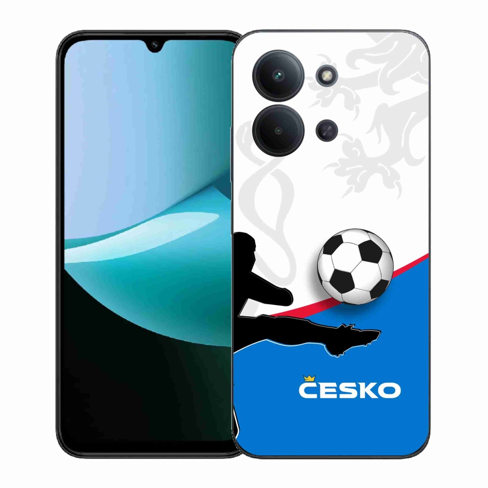 Gélový kryt mmCase na Xiaomi Redmi 15C 4G (171mm)/Poco C85 4G (171mm) - futbal Česko 3