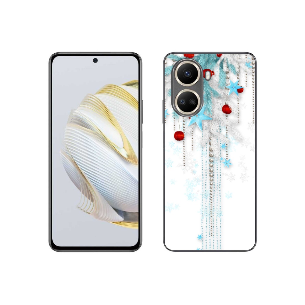 Gélový kryt mmCase na Huawei Nova 10 SE - vianočné ozdoby