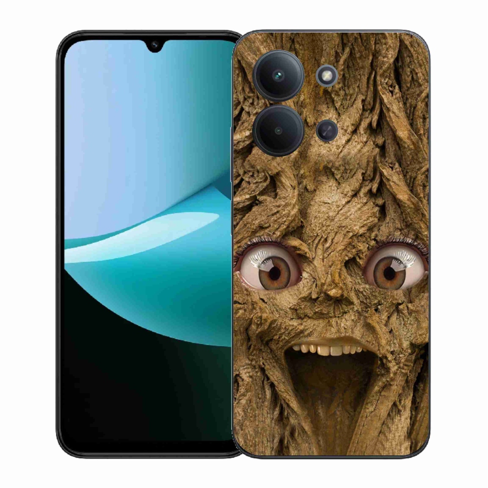Gélový kryt mmCase na Xiaomi Redmi 15C 4G (171mm)/Poco C85 4G (171mm) - veselý strom s očami