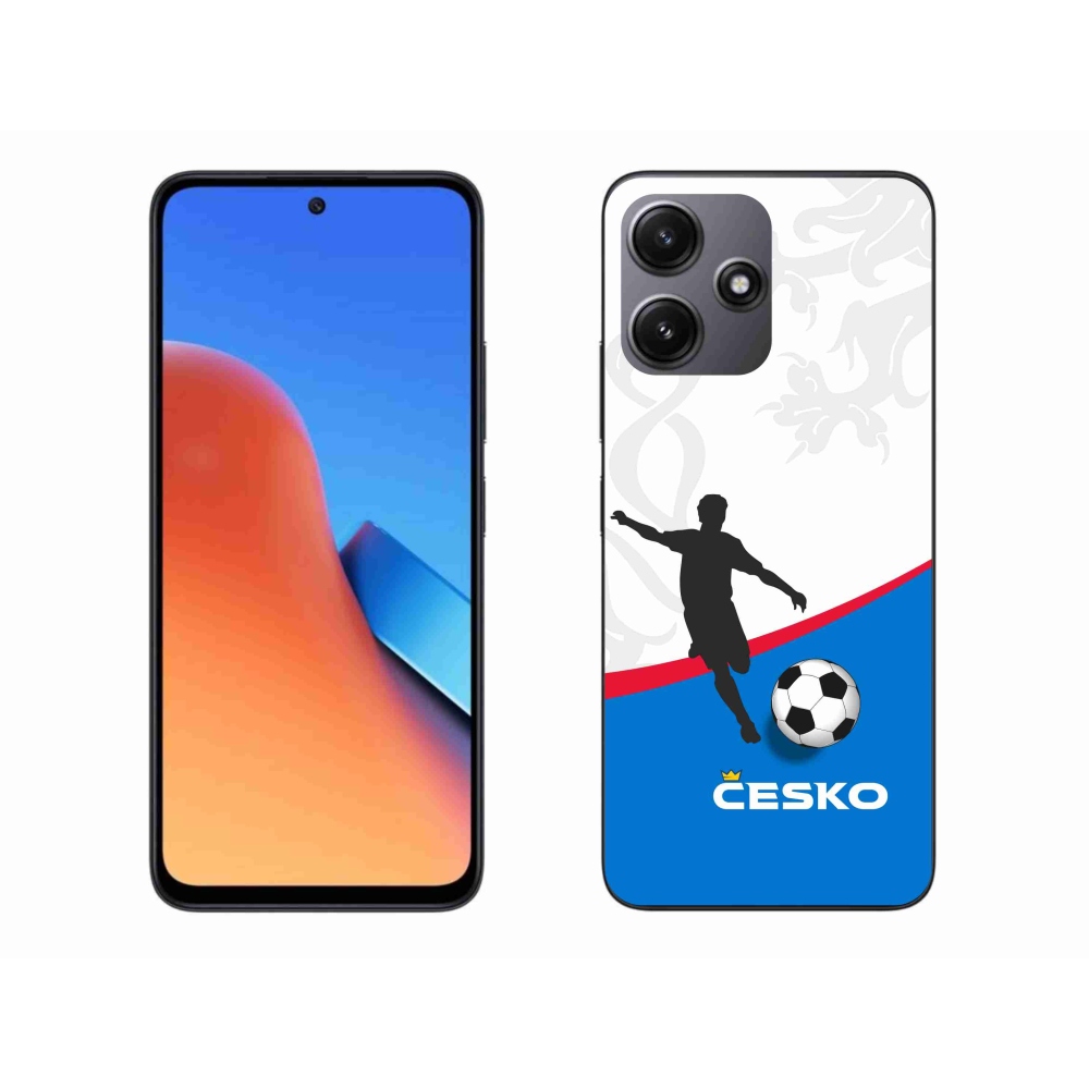 Gélový kryt mmCase na Xiaomi Redmi 12 5G - futbal Česko 1