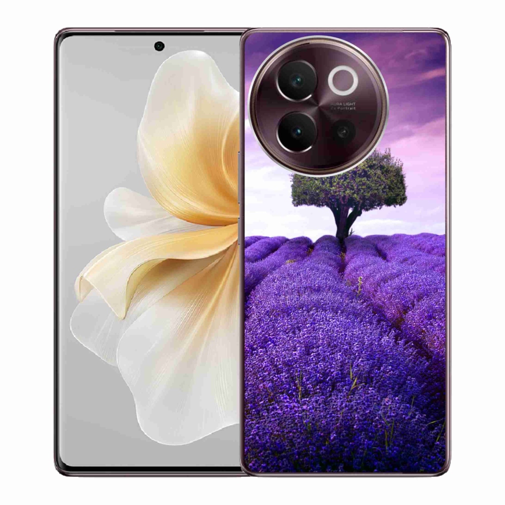 Gélový kryt mmCase na Vivo V40 Lite 5G - levanduľová lúka