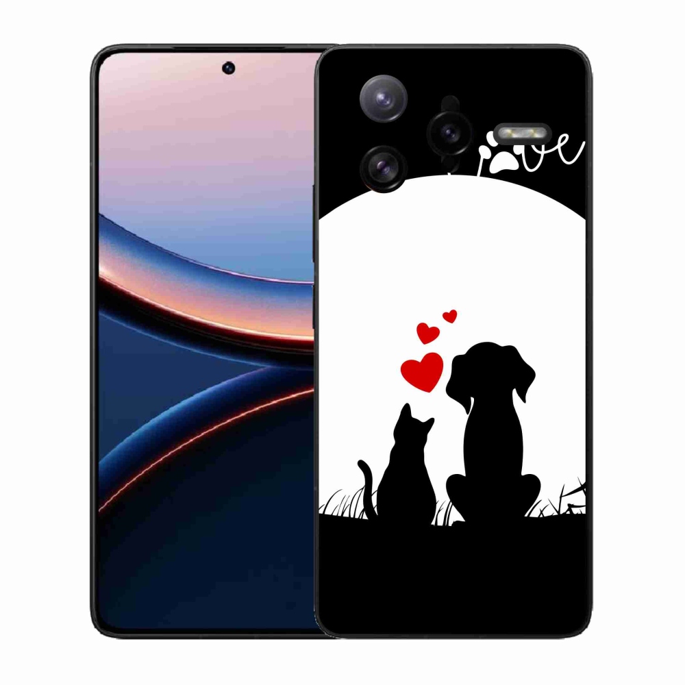 Gélový kryt mmCase na Xiaomi Poco F7 Ultra - zvieracia láska