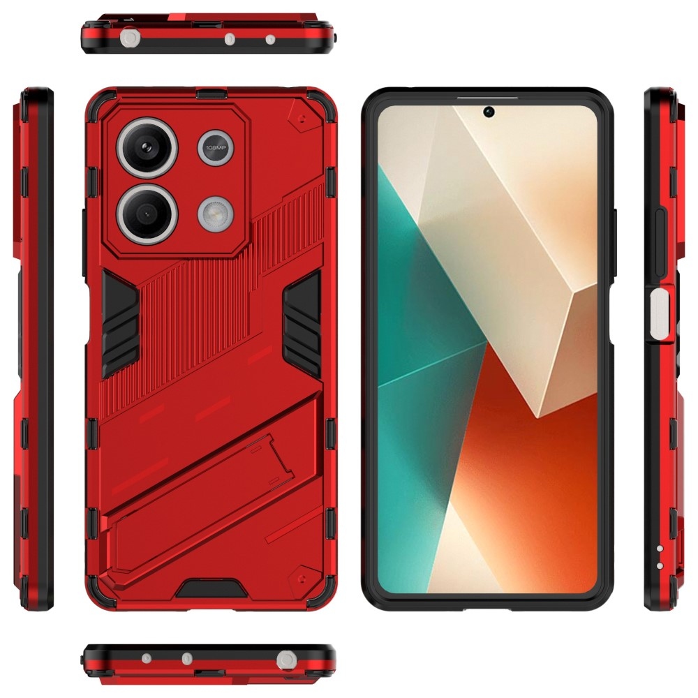 Armory odolný kryt na Xiaomi Redmi Note 13 5G - červený