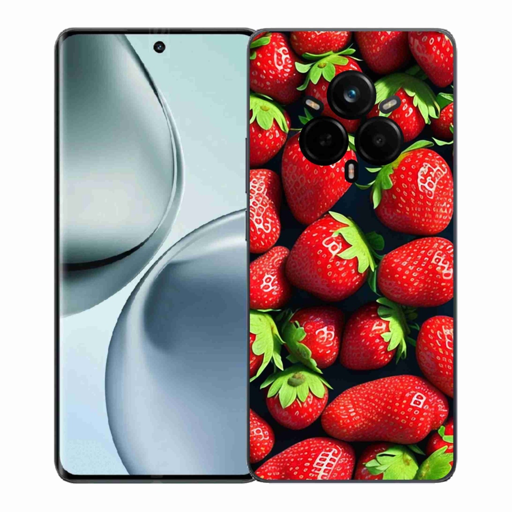 Gélový kryt mmCase na Realme 14 Pro+ 5G - jahody