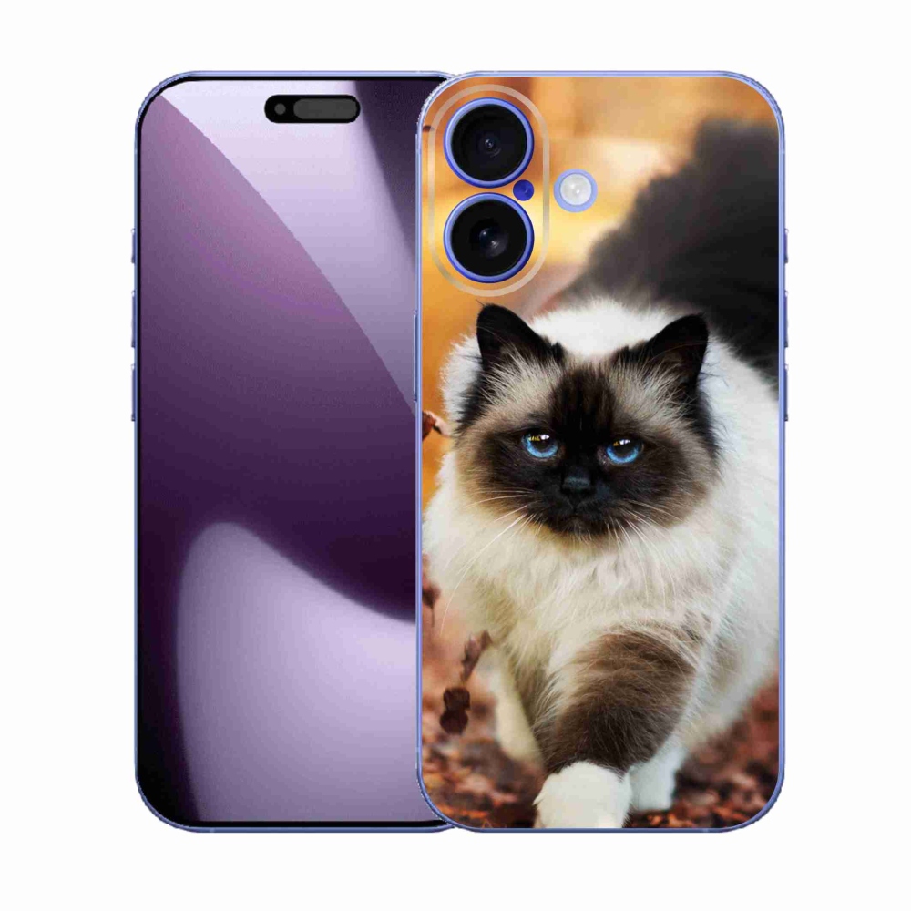Gélový kryt mmCase na iPhone 17 - mačka