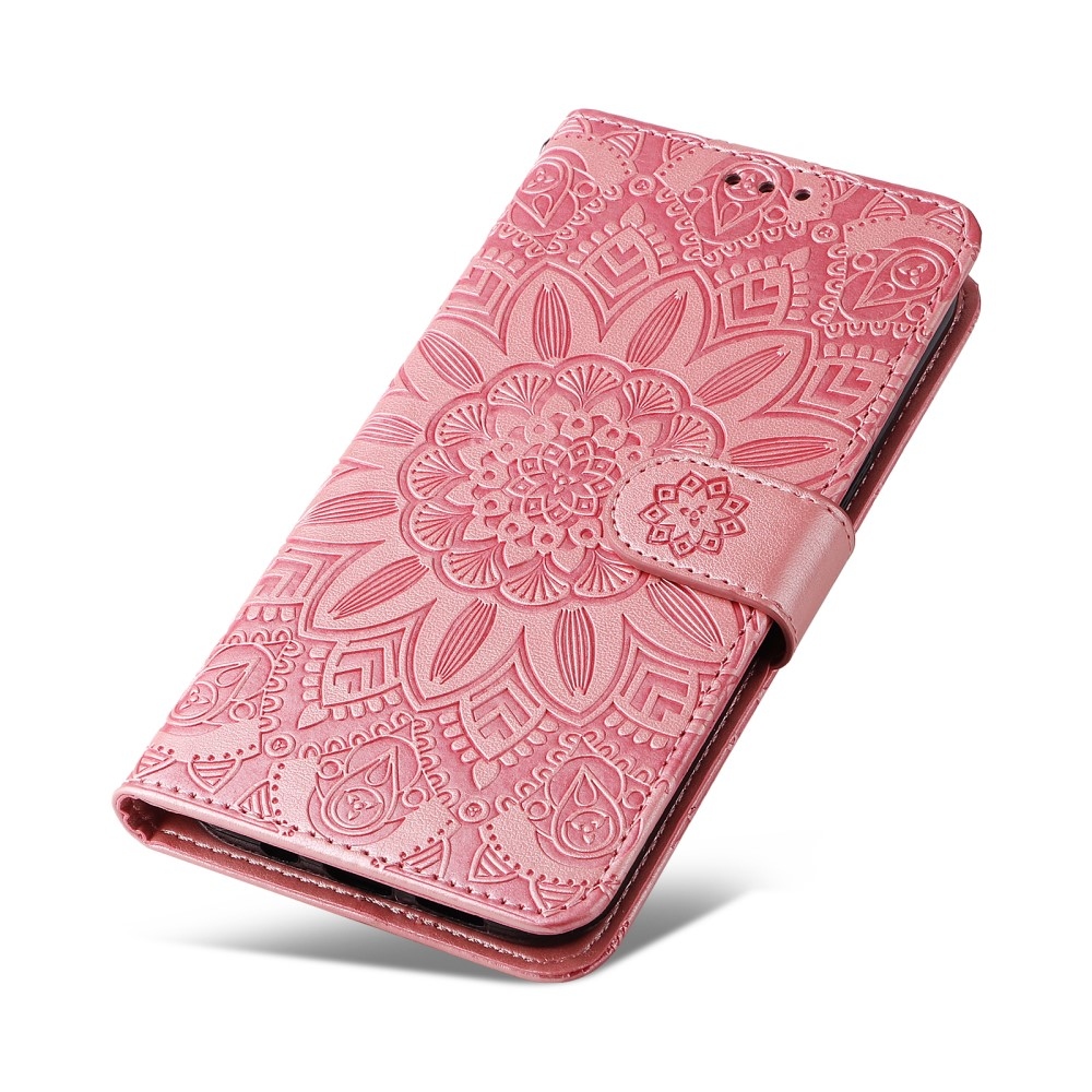 Sunflower knižkové puzdro na Huawei Nova 12 SE - ružové