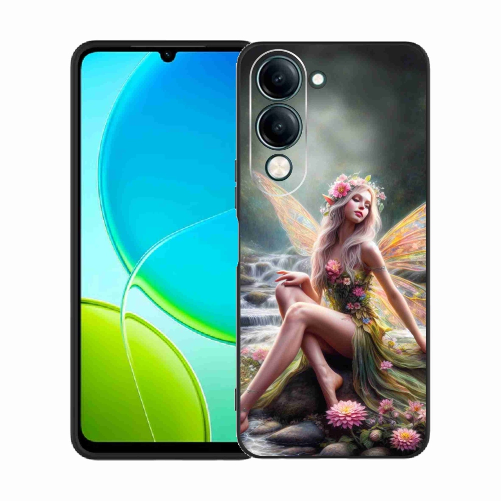 Gélový kryt mmCase na Vivo Y29s 5G - motýlia žena 1