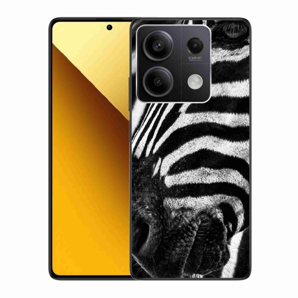 Gélový kryt mmCase na Xiaomi Redmi Note 13 5G - zebra