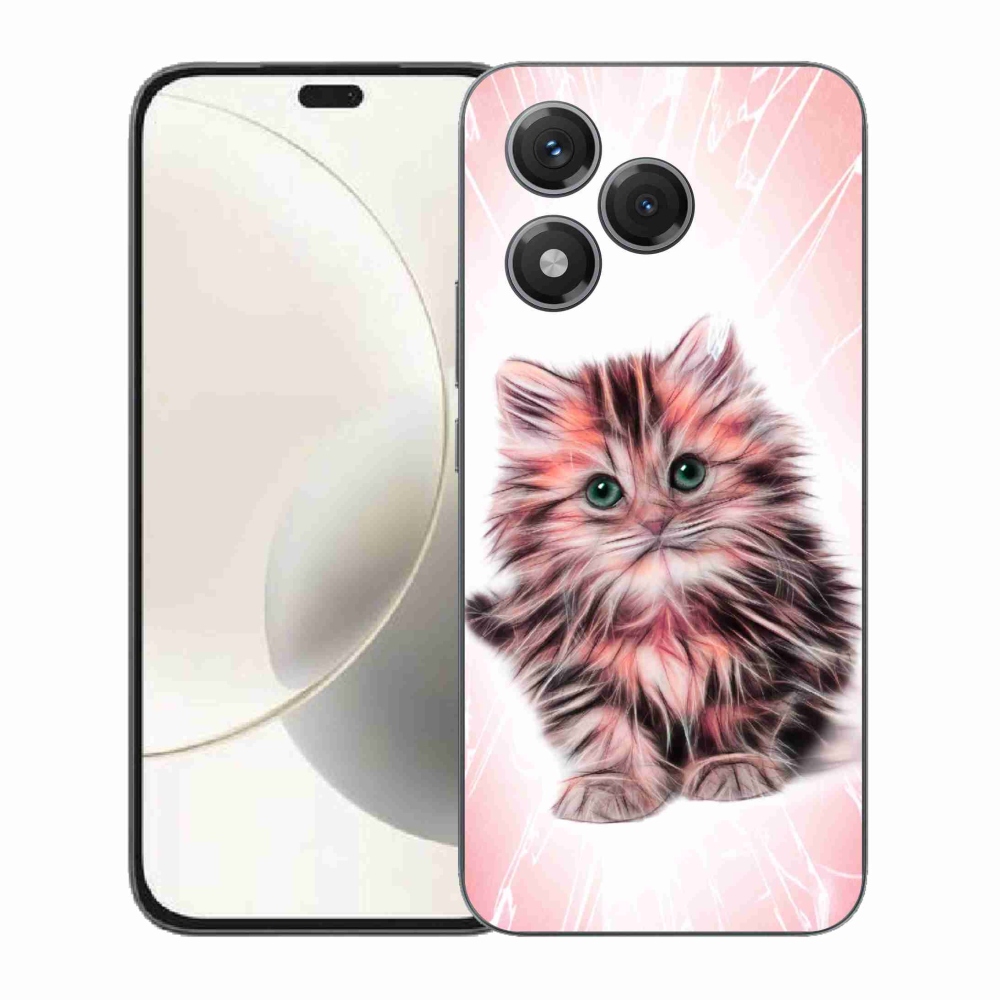 Gélový kryt mmCase na Honor 400 Lite - roztomilé mačiatko