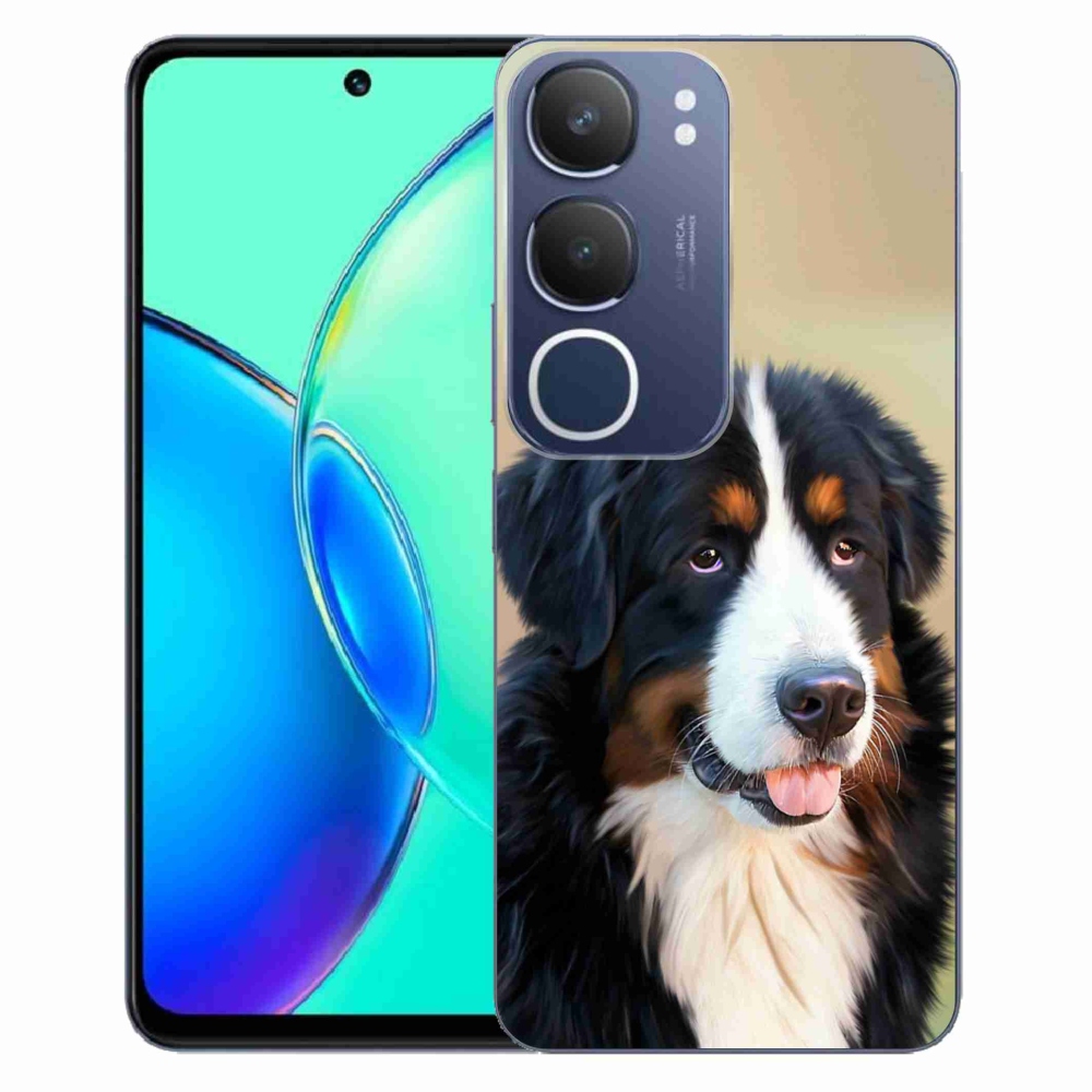 Gélový kryt mmCase na Vivo Y19s - bernský salašnícky pes