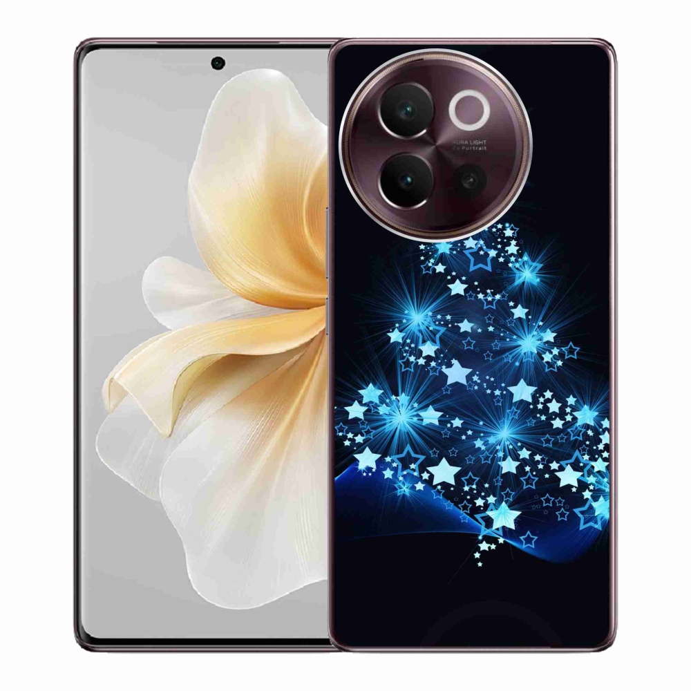 Gélový kryt mmCase na Vivo V40 Lite 5G - vianočný stromček