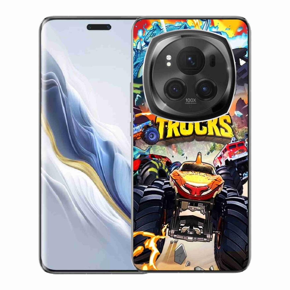 Gélový kryt mmCase na Honor Magic 6 Pro 5G - hot wheels 2