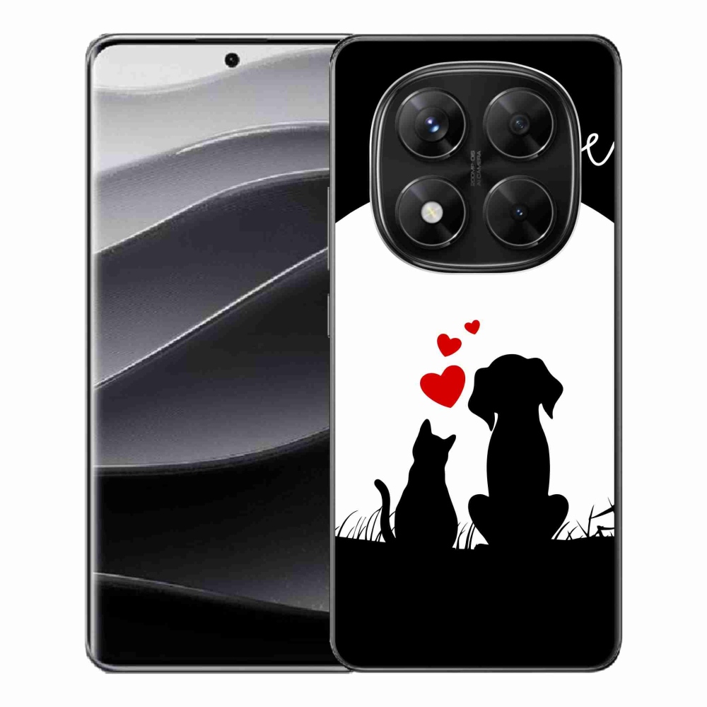 Gélový kryt mmCase na Xiaomi Redmi Note 14 Pro 5G/Poco X7 5G - zvieracia láska