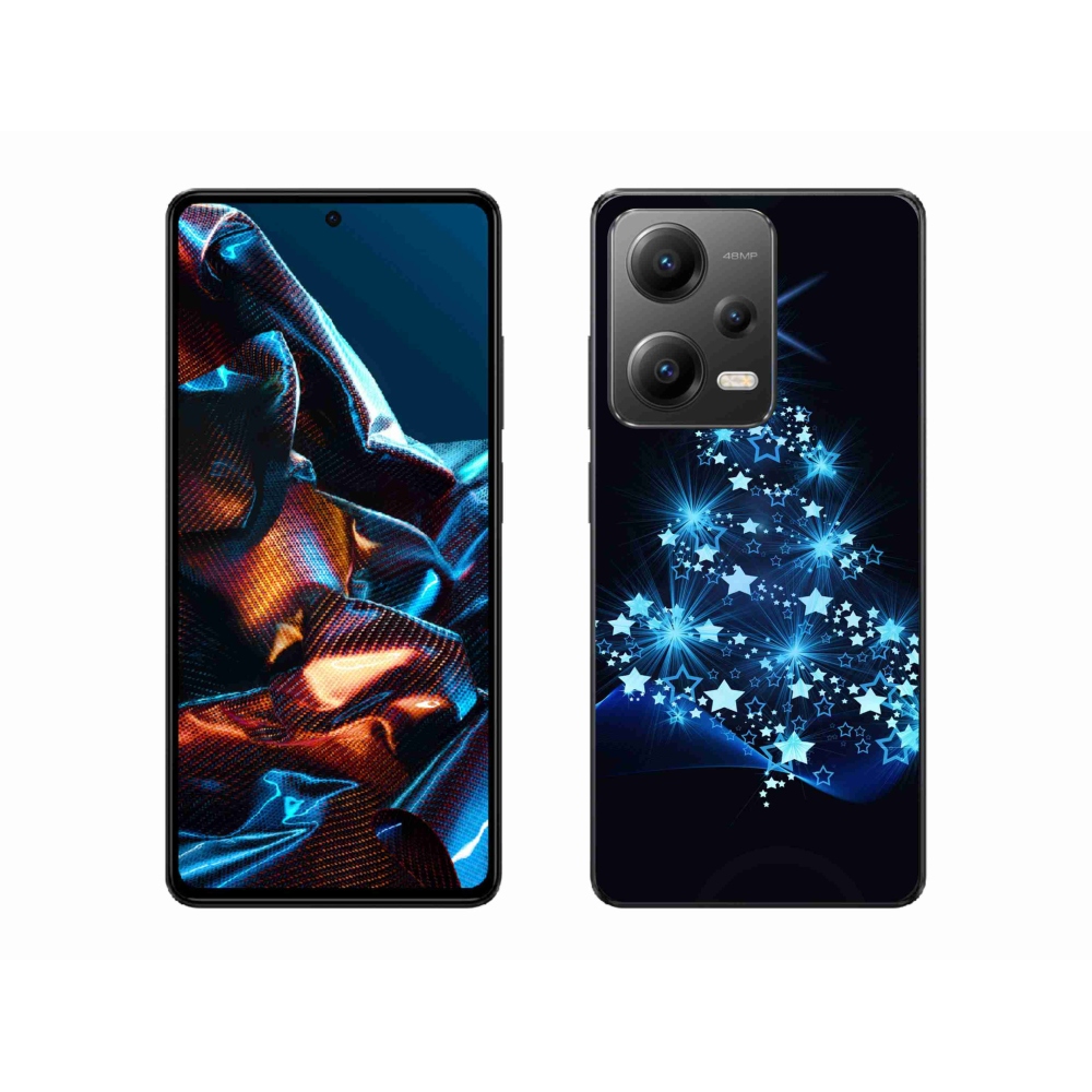 Gélový kryt mmCase na mobil Xiaomi Redmi Note 12 Pro 5G - vianočný stromček