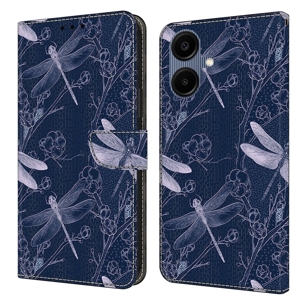 Smooth knižkové púzdro na Samsung Galaxy A07 4G - vážky