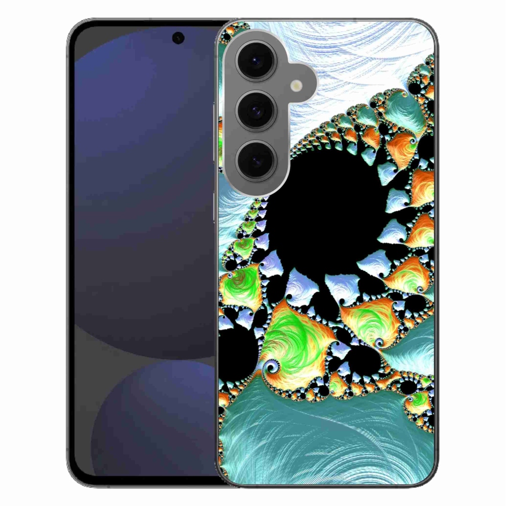 Gélový kryt mmCase na Samsung Galaxy S24 FE - abstraktný motív 21