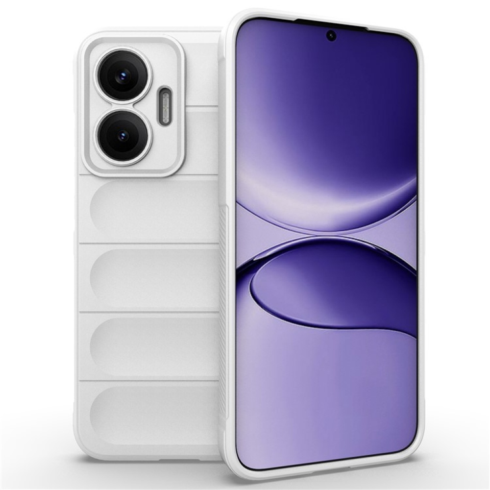 Rugg odolný gélový obal na Xiaomi Poco F7 5G - biely