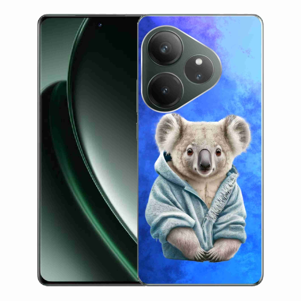 Gélový kryt mmCase na Realme GT 6 5G/GT 6T 5G - koala vo svetri