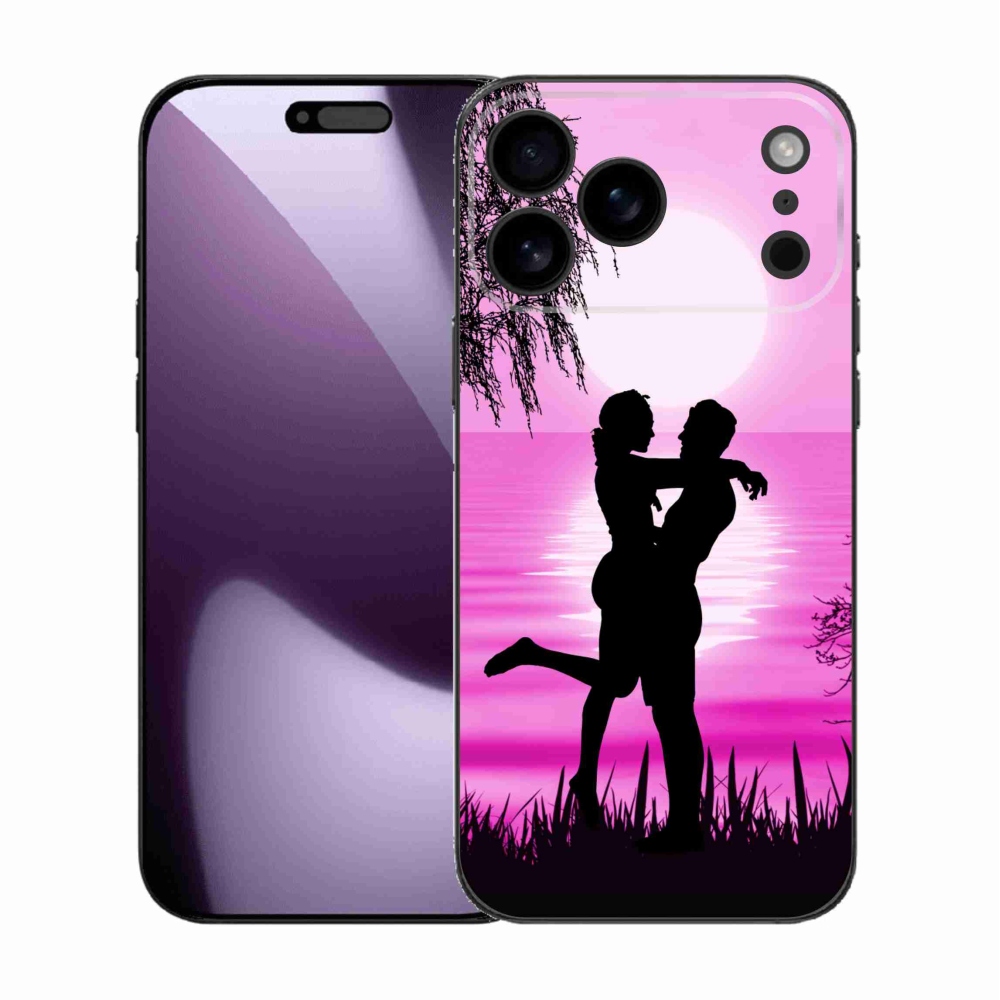 Gélový kryt mmCase na iPhone 17 Pro Max - západ slnka