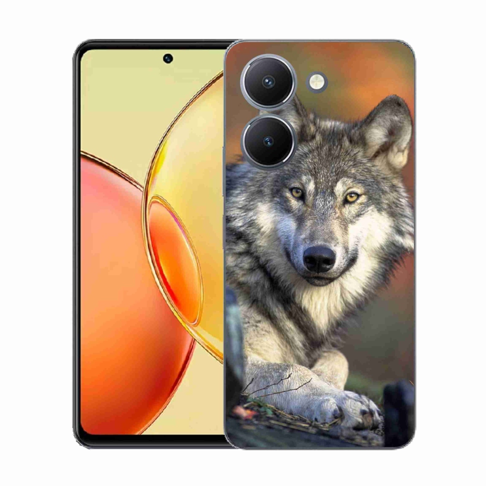 Gélový kryt mmCase na Vivo Y36 - vlk